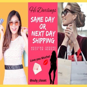 SAME DAY OR NEXT DAY SHIPPING